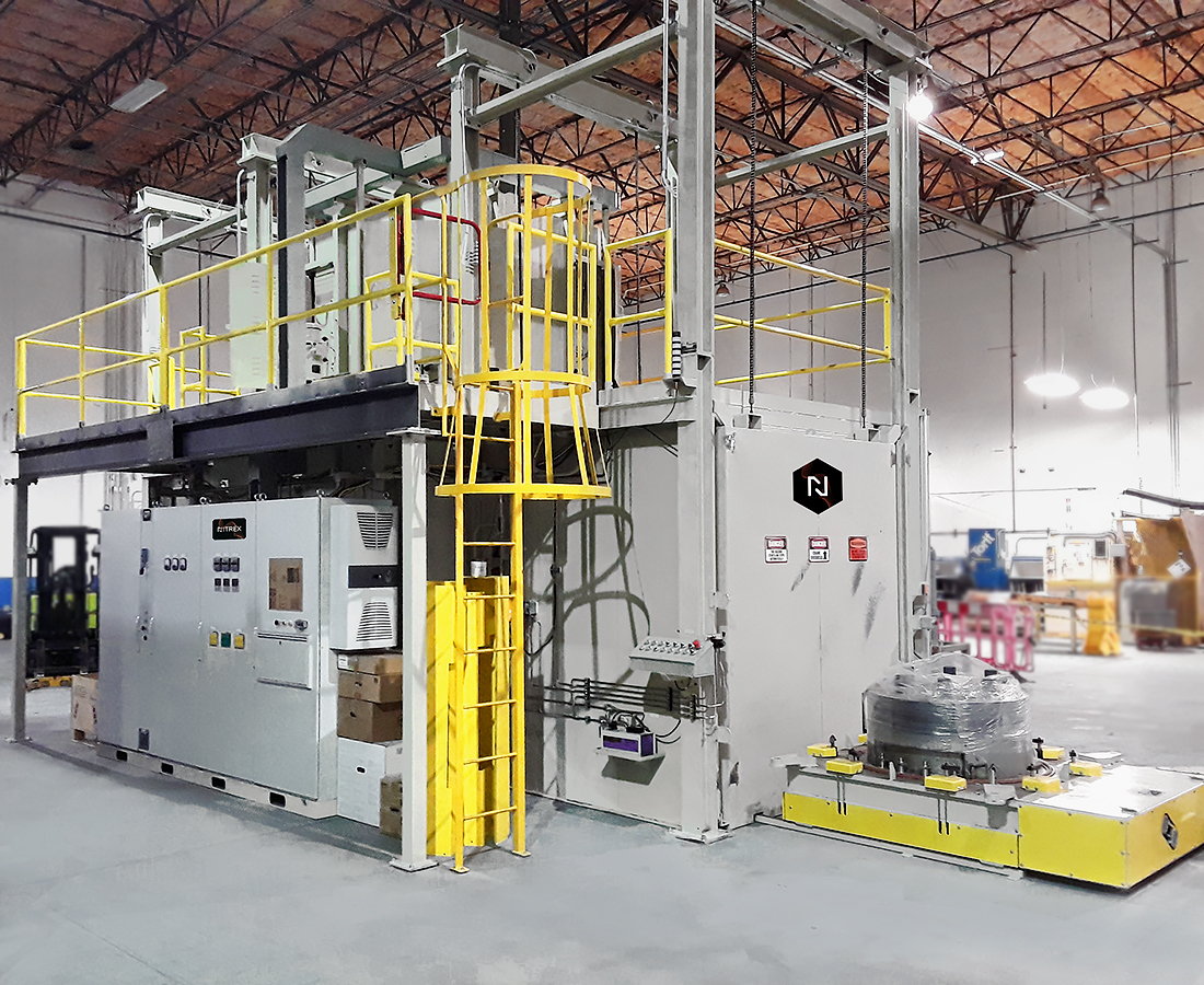 Vapor Phase Aluminizing (VPA) coating furnaces