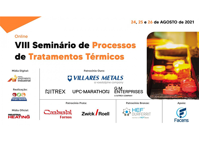 VIII Seminário de Processos de Tratamentos Térmicos