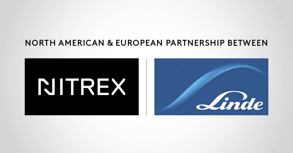 Nitrex And Linde Renew Their 12-Year Collaboration
